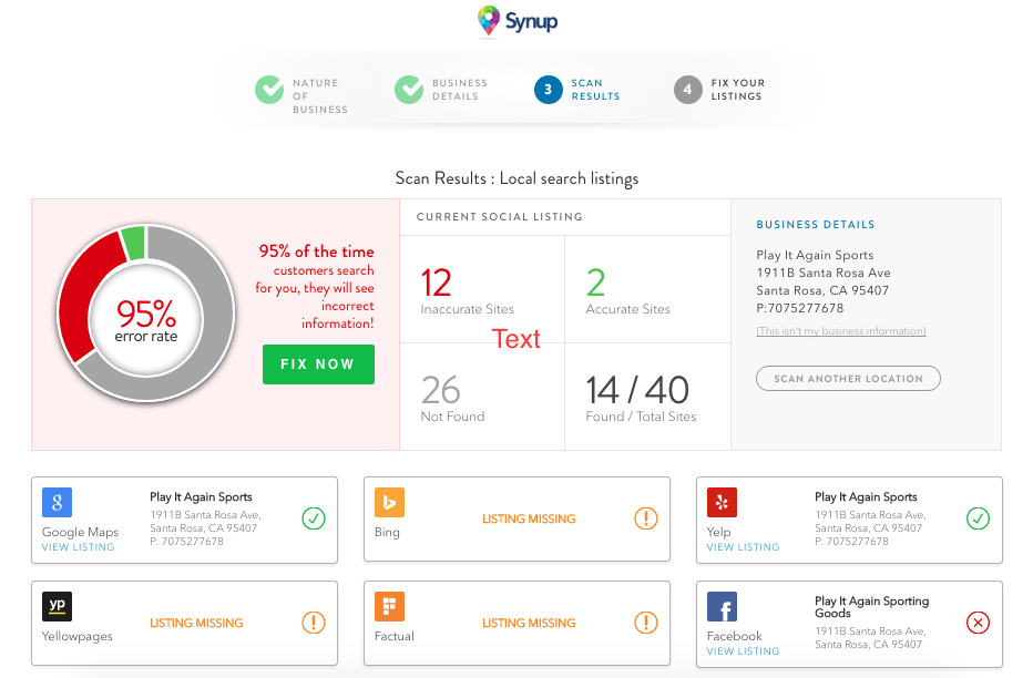 synup scan tool