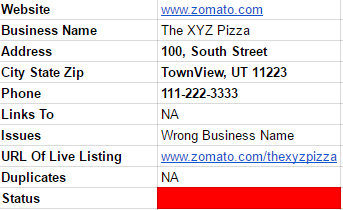 Local Citation Cleanup