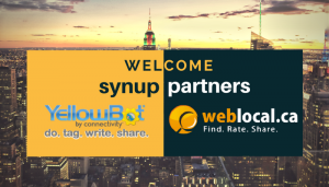 synup's new partners: weblocal+yellowbot