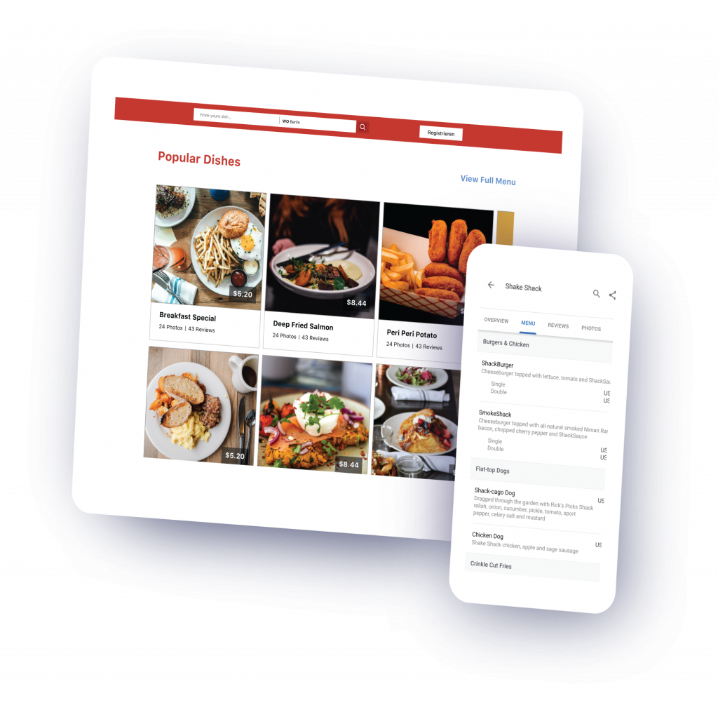 Use Synup's menu manager to easily edit and manage your restaurants menu offerings in your google my business account 