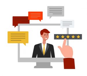 businessman-customer-feedback-computer-screen