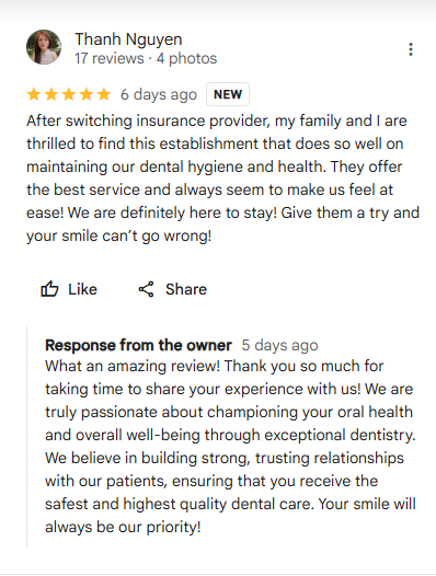 Google Testimonial