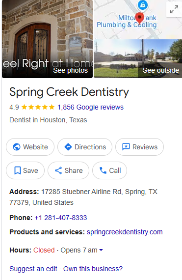 Dentistry