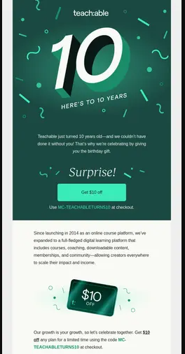 customer delight emails