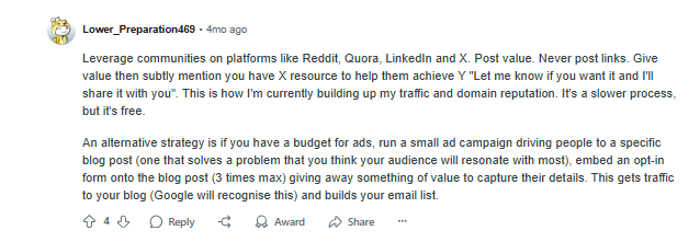 GBP Leverage Facebook Groups & Reddit