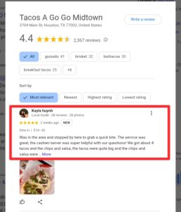 Review Recency for Local SEO