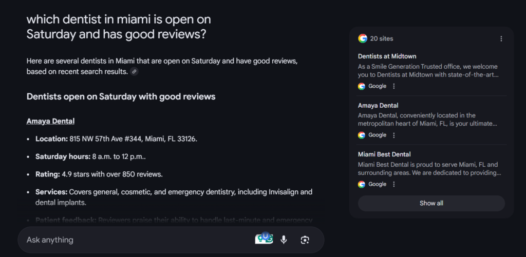 AI Search Overview