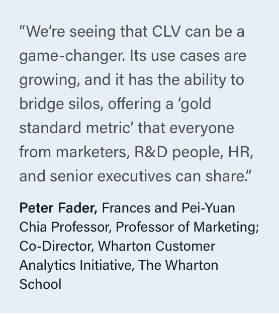 CLV financial metric