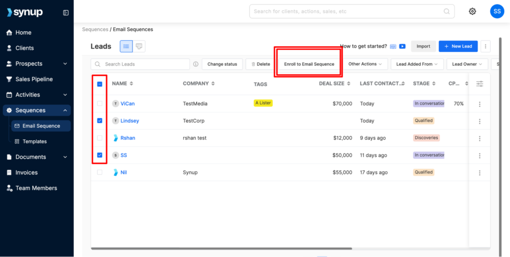 Synup OS Email Sequence