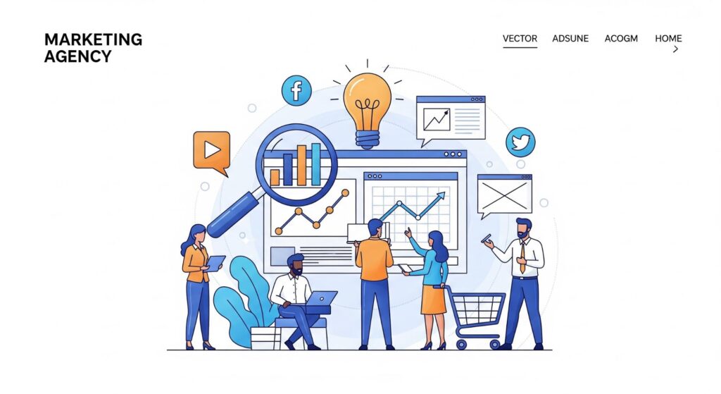Marketing Agency Website Sample