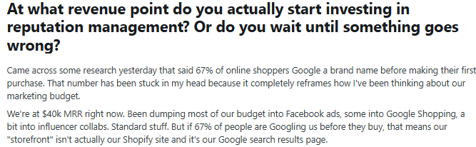 Social proof reviews 